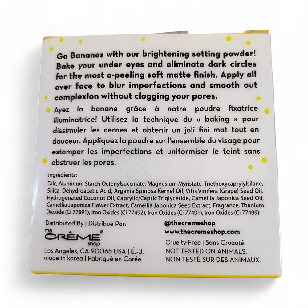The Crème Shop Go Bananas Setting Powder - Picture 4 of 4